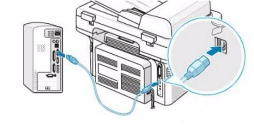 檢查epson愛普生打印機和電腦的連接線