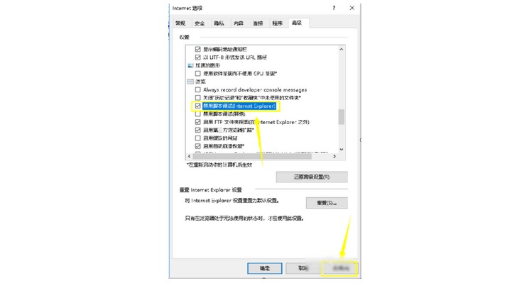 5-禁用腳本選項